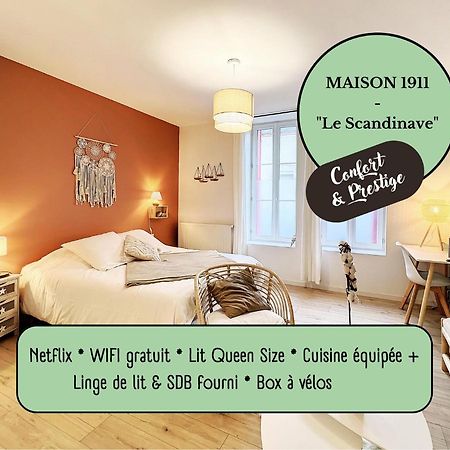 Appart Le Scandinave - Maison 1911 - Confort & Prestige Gien Zewnętrze zdjęcie